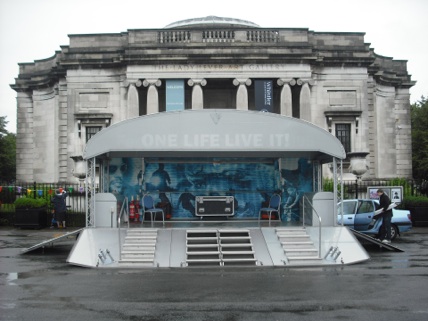 white events mobile stage