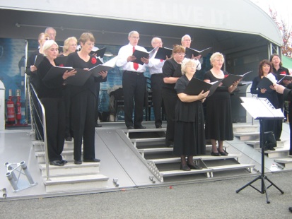choir on stage